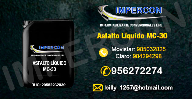 asfalto liquido mc-30