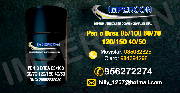 Pen o Brea 85/100 60/70 120/150 40/50
